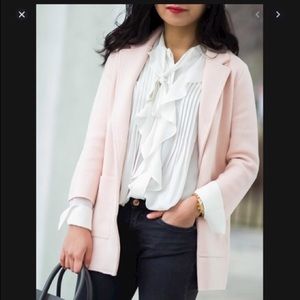 J.Crew Sophie Open-Front Sweater-Blazer